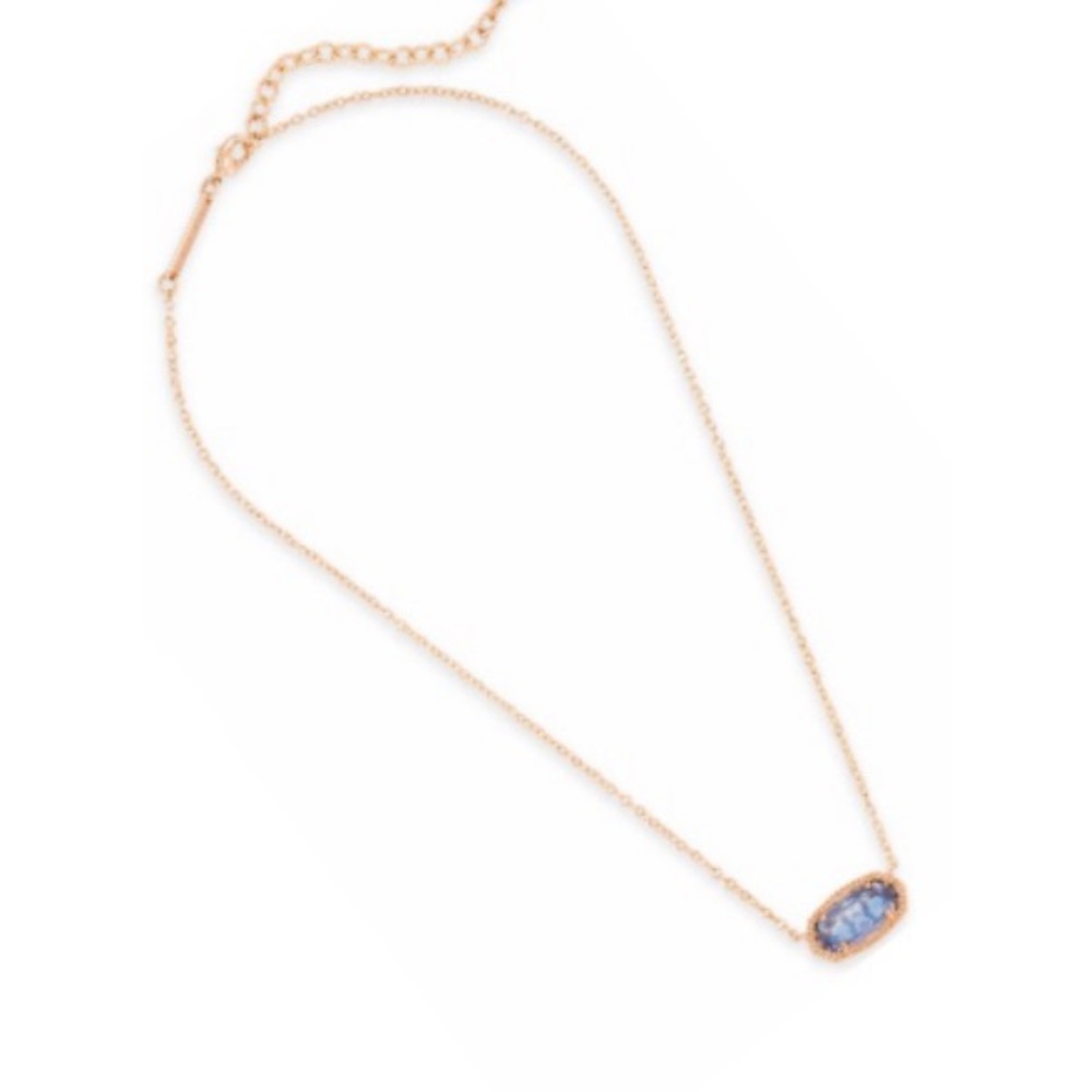 NEW Kendra Scott Rose Gold Elisa Necklace - Picture 3 of 7